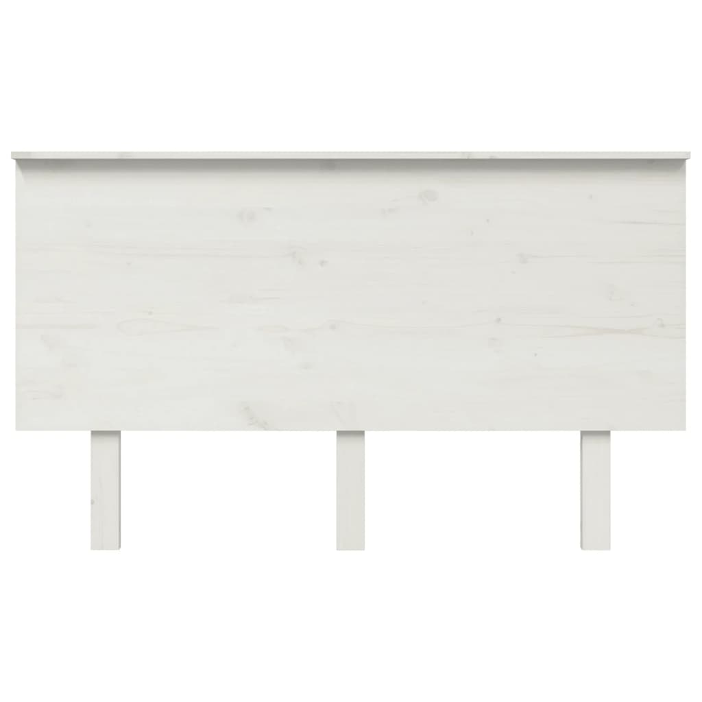 Bed Headboard White 184 cm Solid Wood Pine