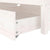 Bed Frame without Mattress with Drawers White 90x190 cm