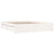 Bed Frame without Mattress with Drawers White 150x200 cm