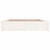 Bed Frame without Mattress with Drawers White 150x200 cm