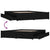 Bed Frame without Mattress with Drawers Black 150x200 cm