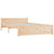Bed Frame without Mattress with Drawers 150x200 cm