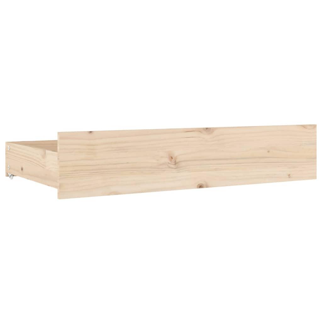 Bed Frame without Mattress with Drawers 150x200 cm