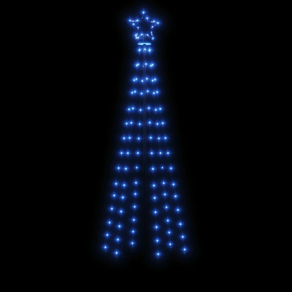 Christmas Cone Tree Blue 108 LEDs 70x180 cm