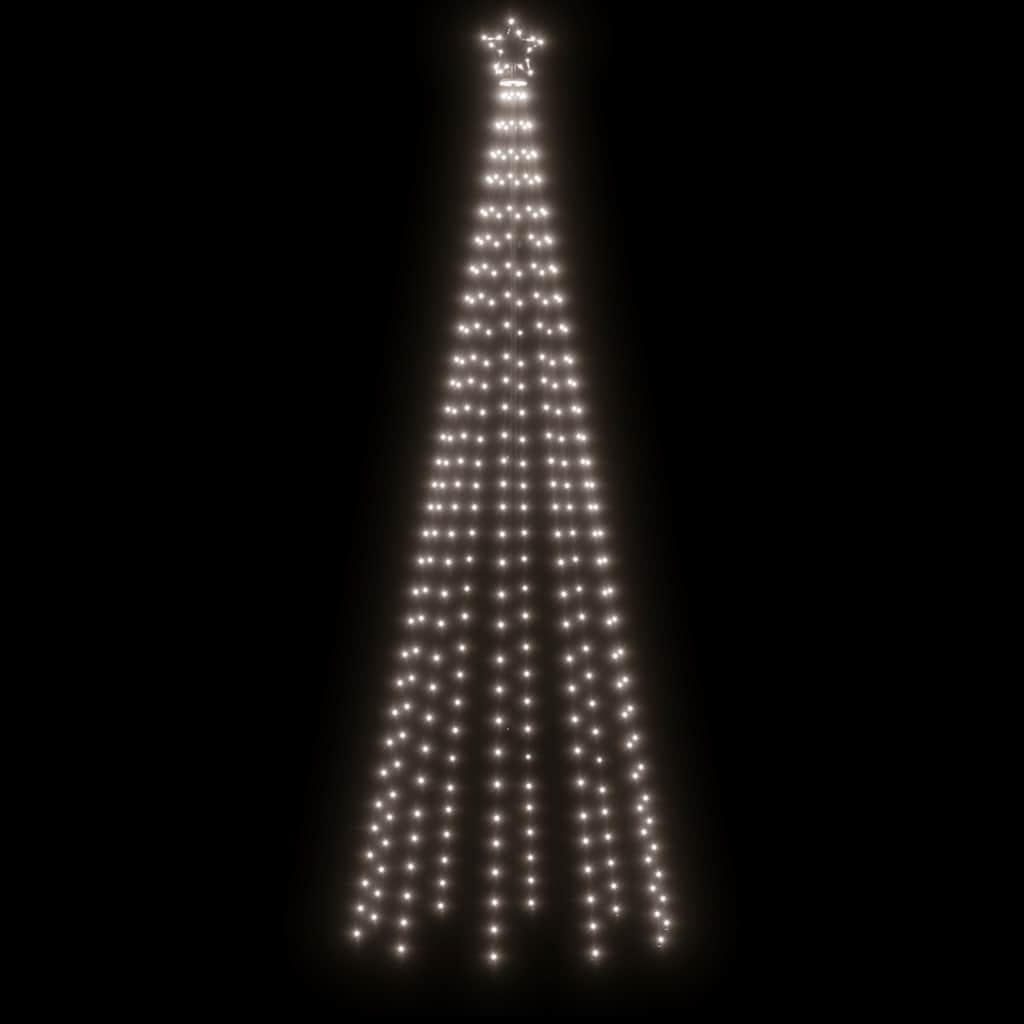 Christmas Cone Tree Cold White 310 LEDs 100x300 cm