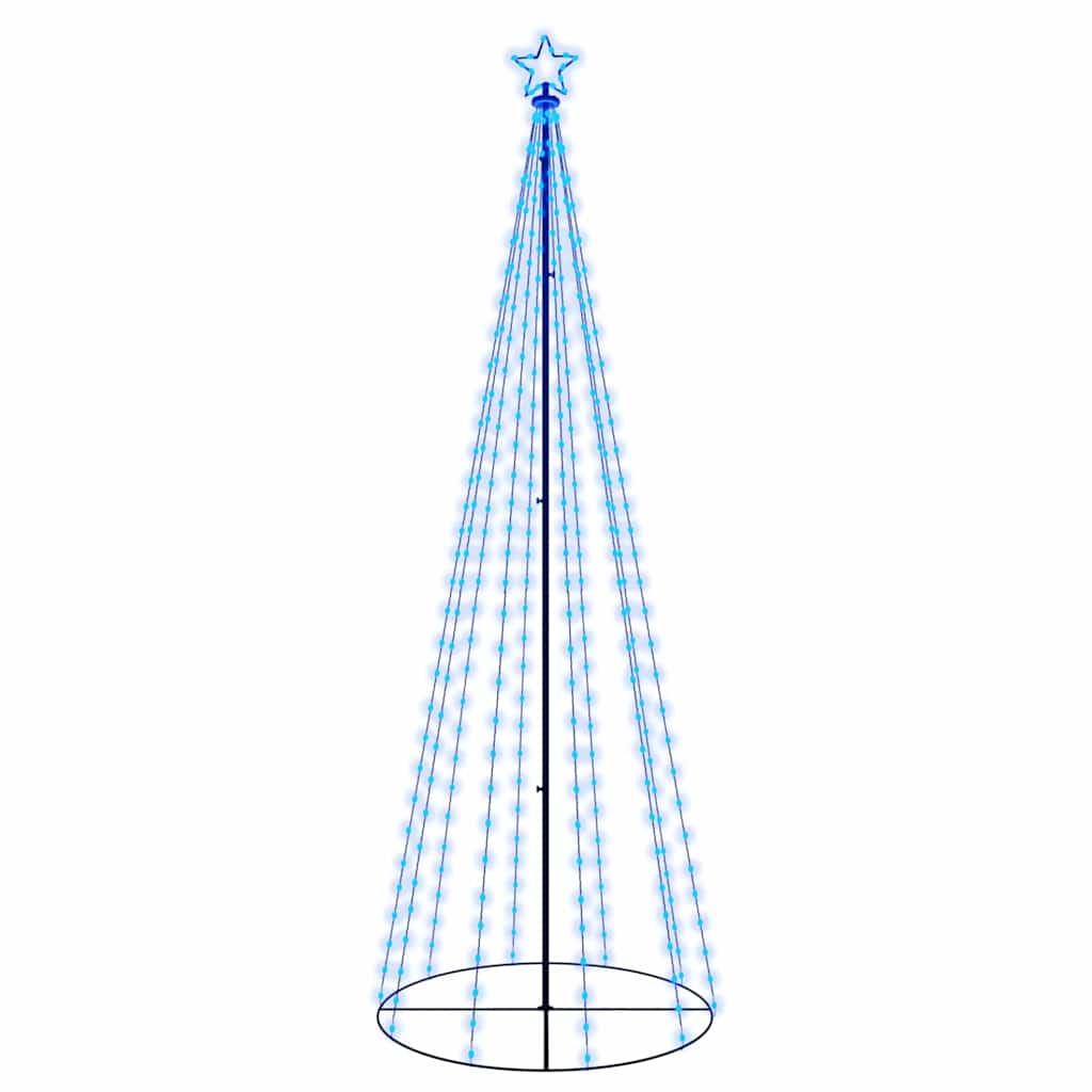 Christmas Cone Tree Blue 310 LEDs 100x300 cm