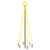 Christmas Tree with Spike Warm White 108 LEDs 180 cm