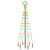 Christmas Tree with Spike Colourful 108 LEDs 180 cm