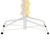 Artificial Christmas Tree with Iridescent Tips White 180 cm PVC