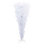 Upside-down Artificial Christmas Tree with Stand White 150 cm