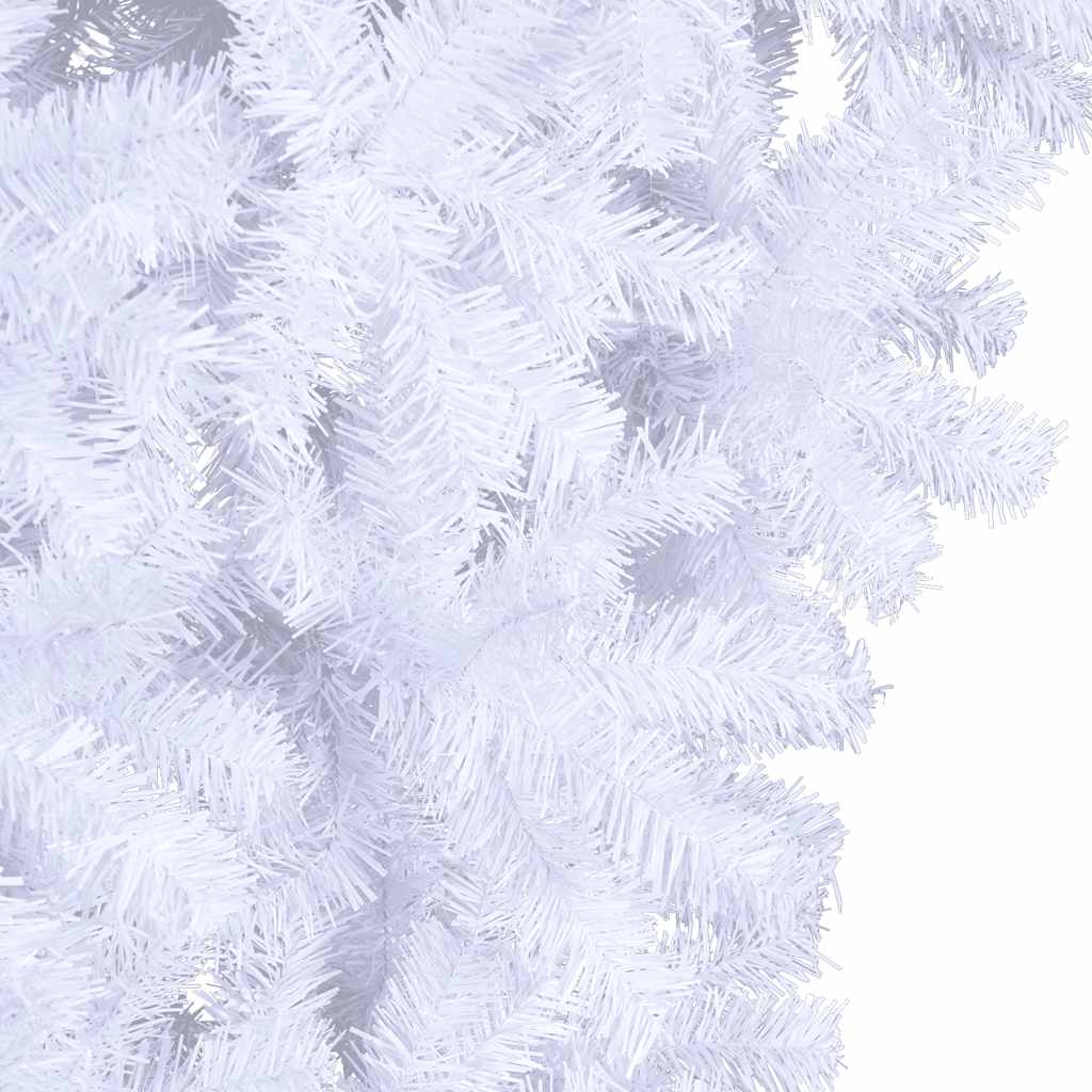 Upside-down Artificial Christmas Tree with Stand White 180 cm