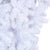 Upside-down Artificial Christmas Tree with Stand White 240 cm