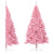 Artificial Half Christmas Tree with Stand Pink 180 cm PVC