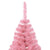 Artificial Half Christmas Tree with Stand Pink 180 cm PVC