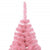 Artificial Half Christmas Tree with Stand Pink 240 cm PVC