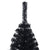 Artificial Half Christmas Tree with Stand Black 150 cm PVC