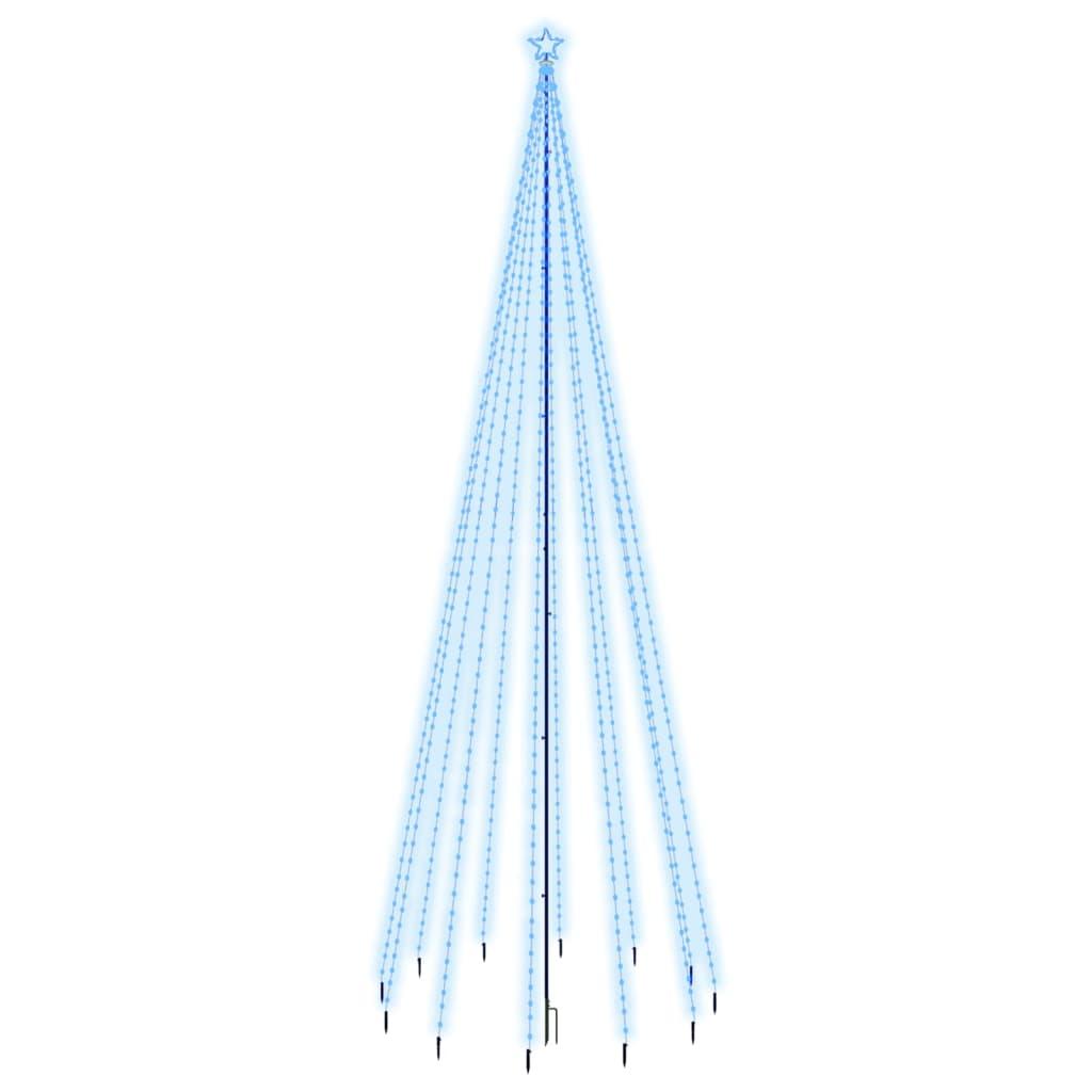 Christmas Tree with Spike Blue 732 LEDs 500 cm