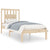 Bed Frame without Mattress Solid Wood 90x190 cm