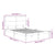 Bed Frame without Mattress Black 135x190 cm Solid Wood