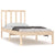 Bed Frame without Mattress Solid Wood Pine 90x190 cm