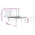 Bed Frame without Mattress White Solid Wood Pine 135x190 cm