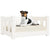 Dog Bed White 55.5x45.5x28 cm Solid Wood Pine