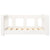 Dog Bed White 65.5x50.5x28 cm Solid Wood Pine