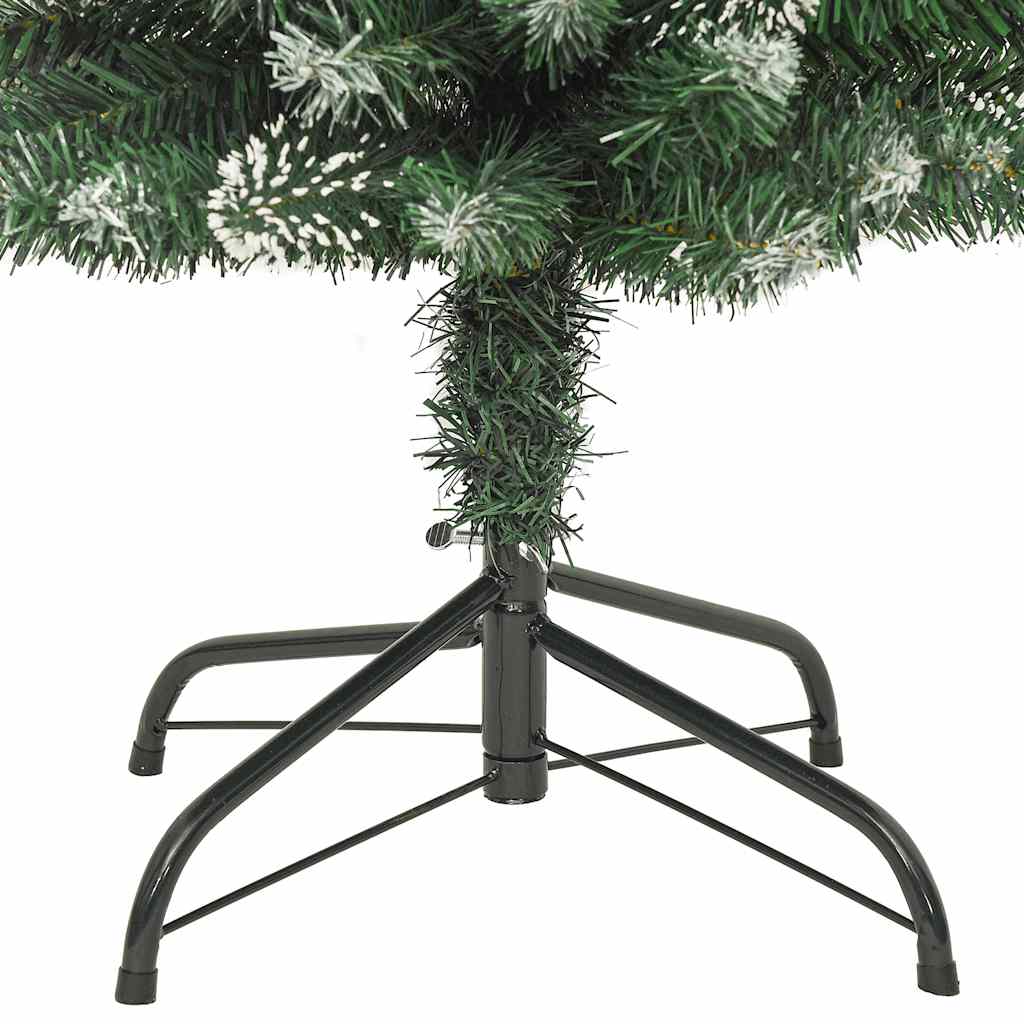 Artificial Slim Christmas Tree with Stand 180 cm PVC