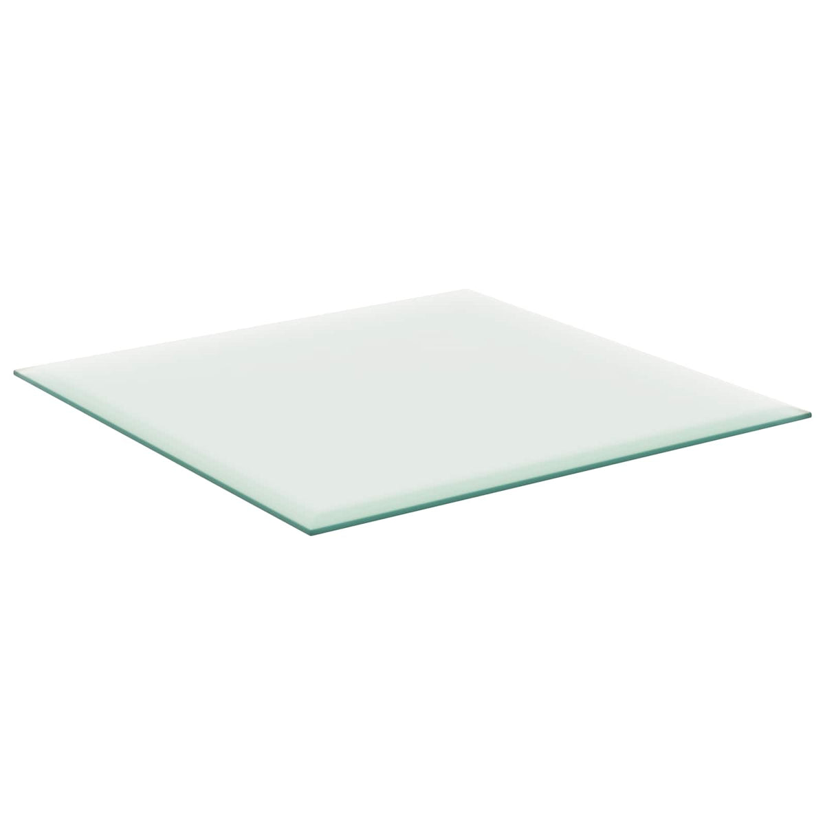 Table Top Transparent 40x40 cm Tempered Glass