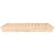 LED Bed Frame without Mattress 150x200 cm Solid Wood