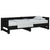 Pull-out Day Bed without Mattress Black 2x(90x190) cm