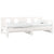 Pull-out Day Bed without Mattress White 2x(90x190) cm