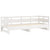 Pull-out Day Bed without Mattress White 2x(90x190) cm