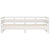 Pull-out Day Bed without Mattress White 2x(90x190) cm