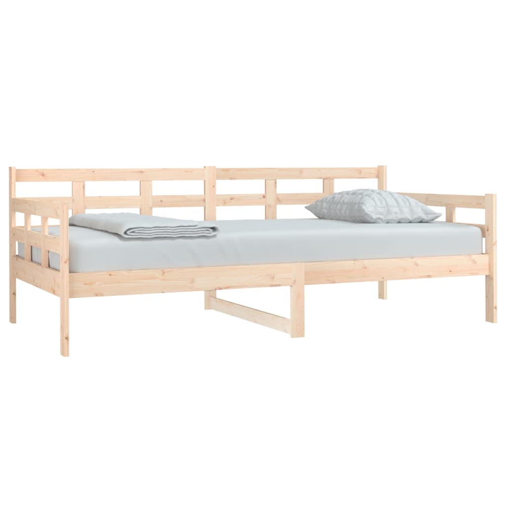 Day Bed without Mattress Solid Wood Pine 90x190 cm