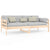 Day Bed without Mattress Solid Wood Pine 90x190 cm