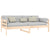 Day Bed without Mattress Solid Wood Pine 90x190 cm