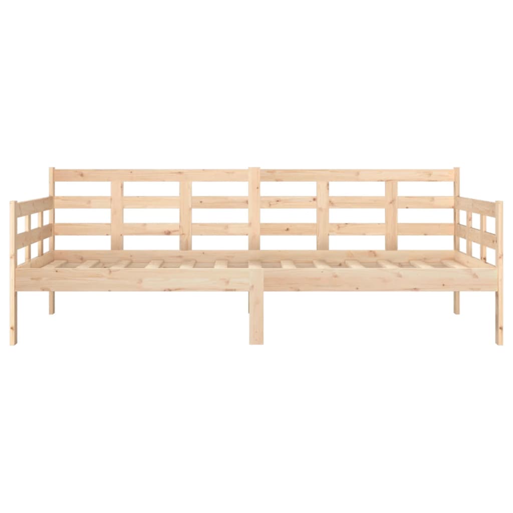 Day Bed without Mattress Solid Wood Pine 90x190 cm