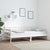 Day Bed without Mattress White Solid Wood Pine 90x190 cm