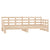 Pull-out Day Bed without Mattress Solid Wood Pine 2x(90x190) cm