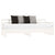 Pull-out Day Bed without Mattress White 2x(90x190) cm