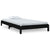 Stack Bed without Mattress Black 90x190 cm Solid Wood Pine