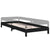 Stack Bed without Mattress Black 90x190 cm Solid Wood Pine