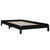 Stack Bed without Mattress Black 90x190 cm Solid Wood Pine