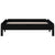 Stack Bed without Mattress Black 90x190 cm Solid Wood Pine