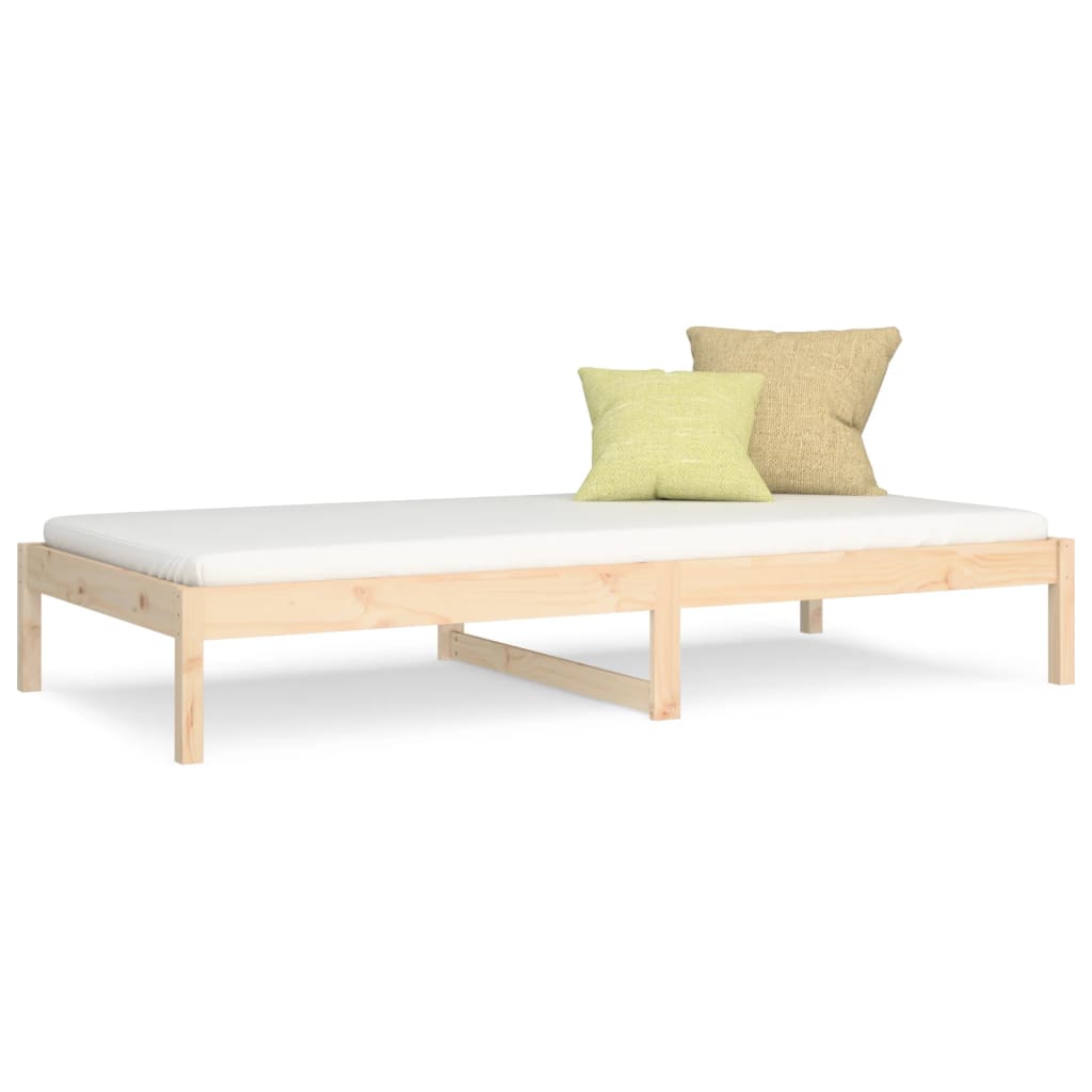 Day Bed without Mattress 90x190 cm Solid Wood Pine