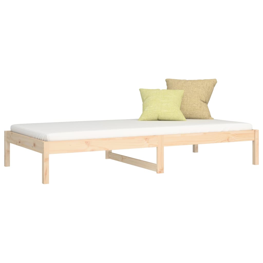 Day Bed without Mattress 90x190 cm Solid Wood Pine