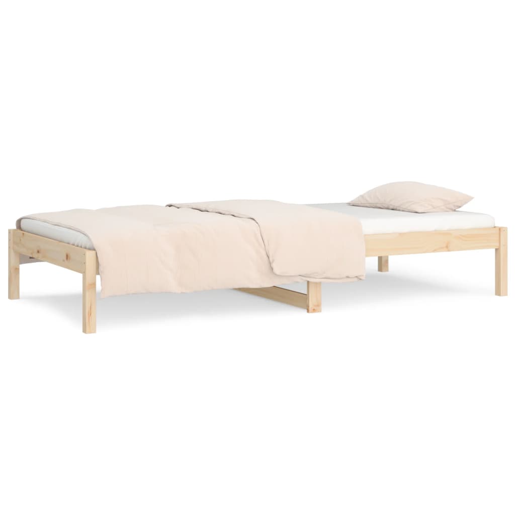 Day Bed without Mattress 90x190 cm Solid Wood Pine