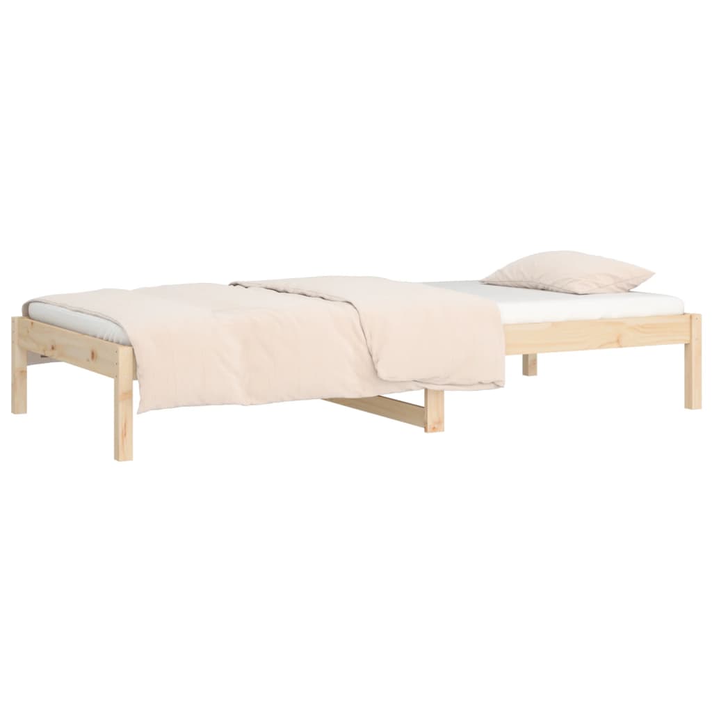 Day Bed without Mattress 90x190 cm Solid Wood Pine