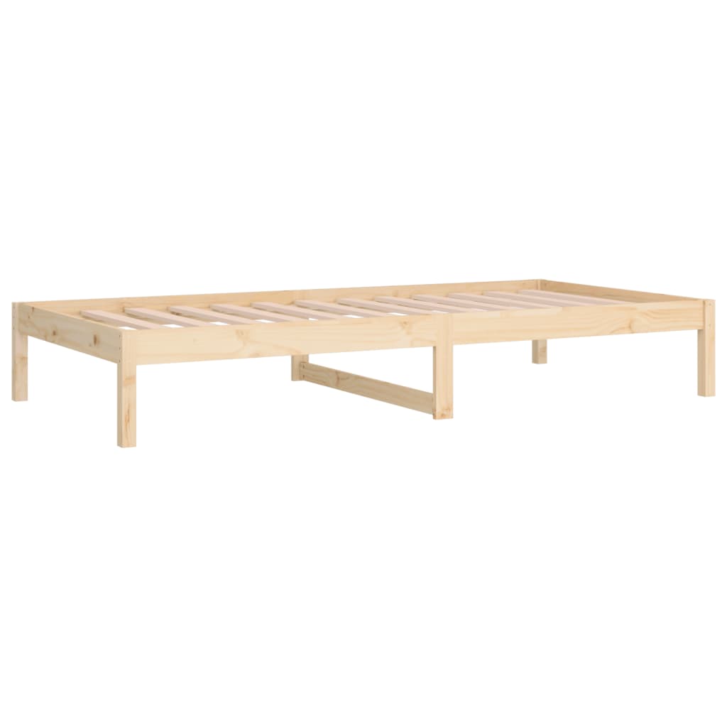 Day Bed without Mattress 90x190 cm Solid Wood Pine